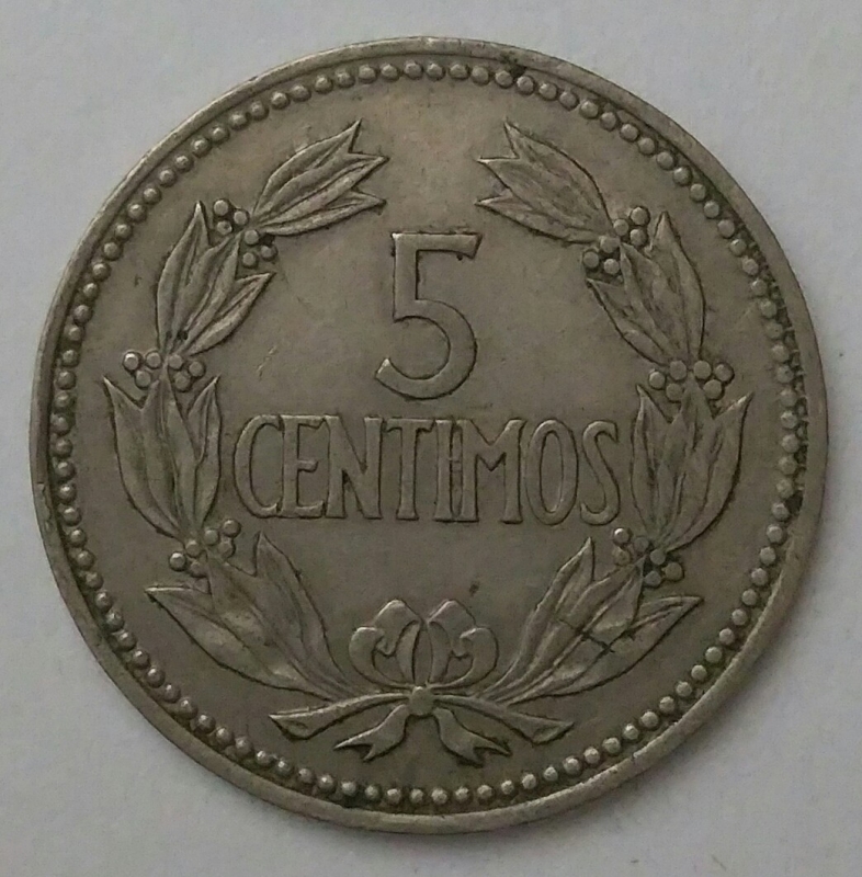 1964 - 5 centimos