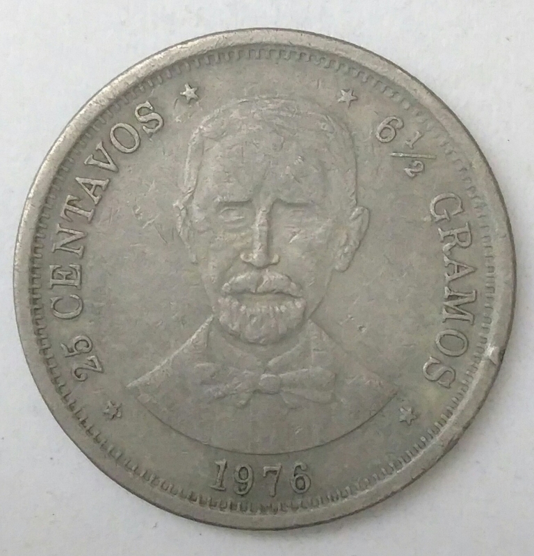 1976- 25 centimos