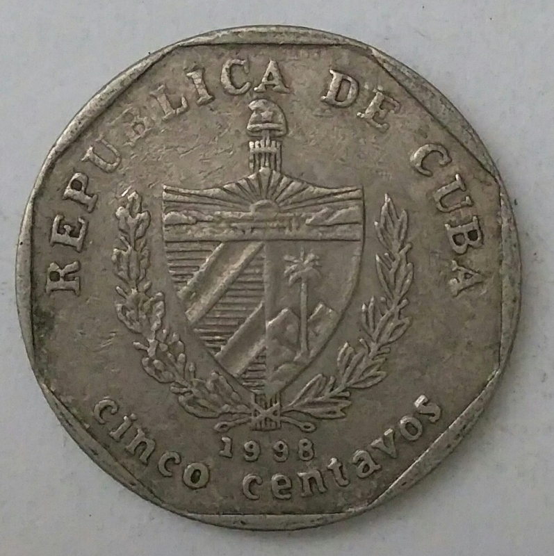 1998 cinco centavos