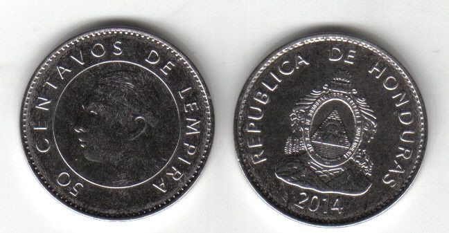 50 Centavos de Lempira