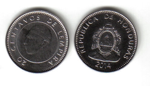 20 Centavos de Lempira