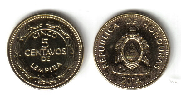 5 Centavos de Lempira