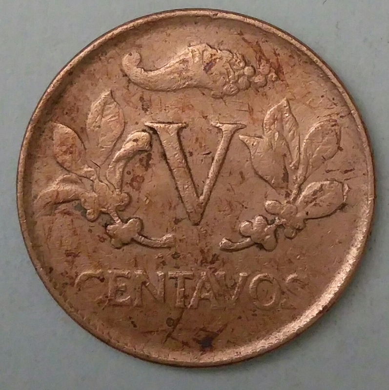 1972 - 5 centavos