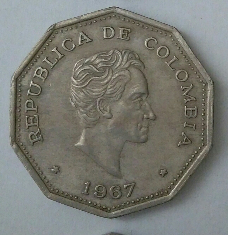 1967 - 1 peso