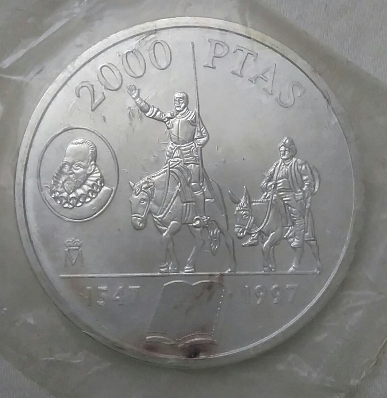 1997 plata- 2000 pesetas