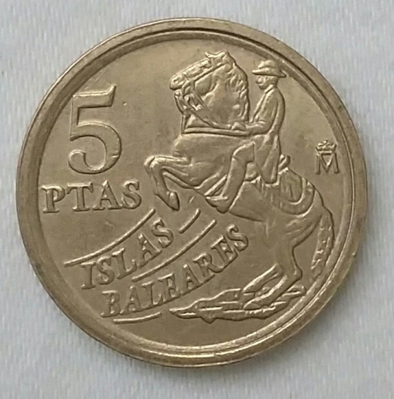 1997 - 5 pesetas