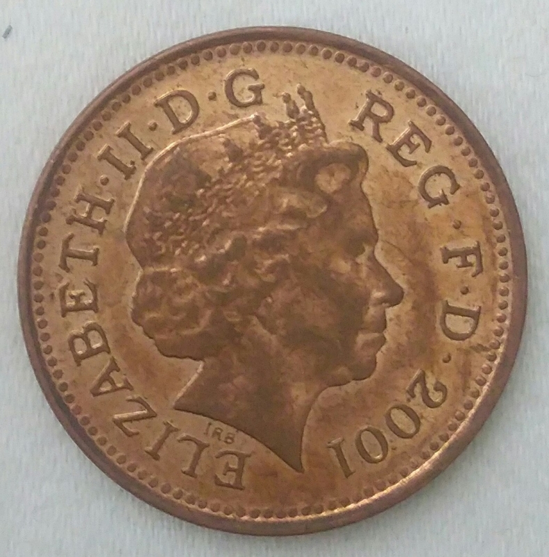 2001 - one penny