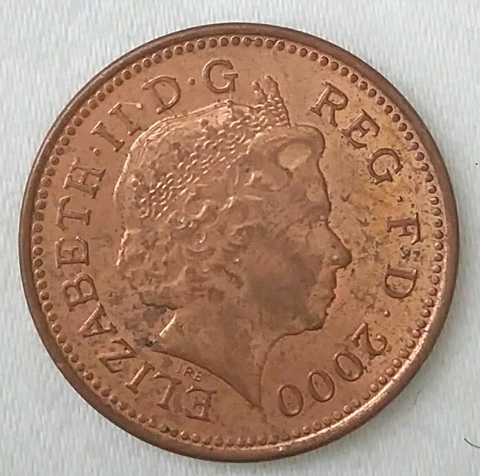 2000 - one penny