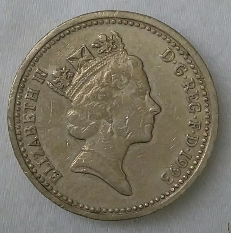 1993 one pound