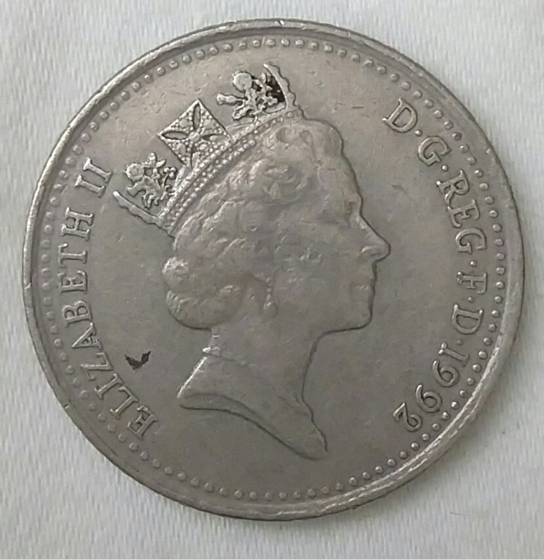 1992 ten pence