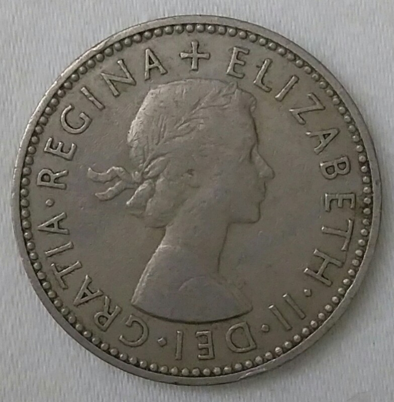 1958  one shilling