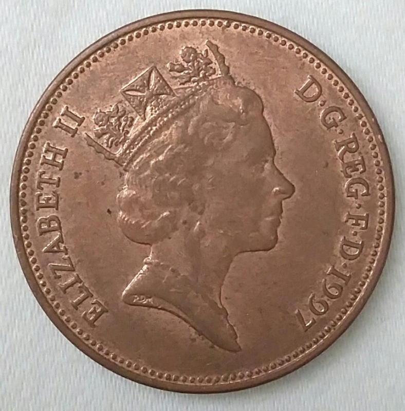 1997 two pence