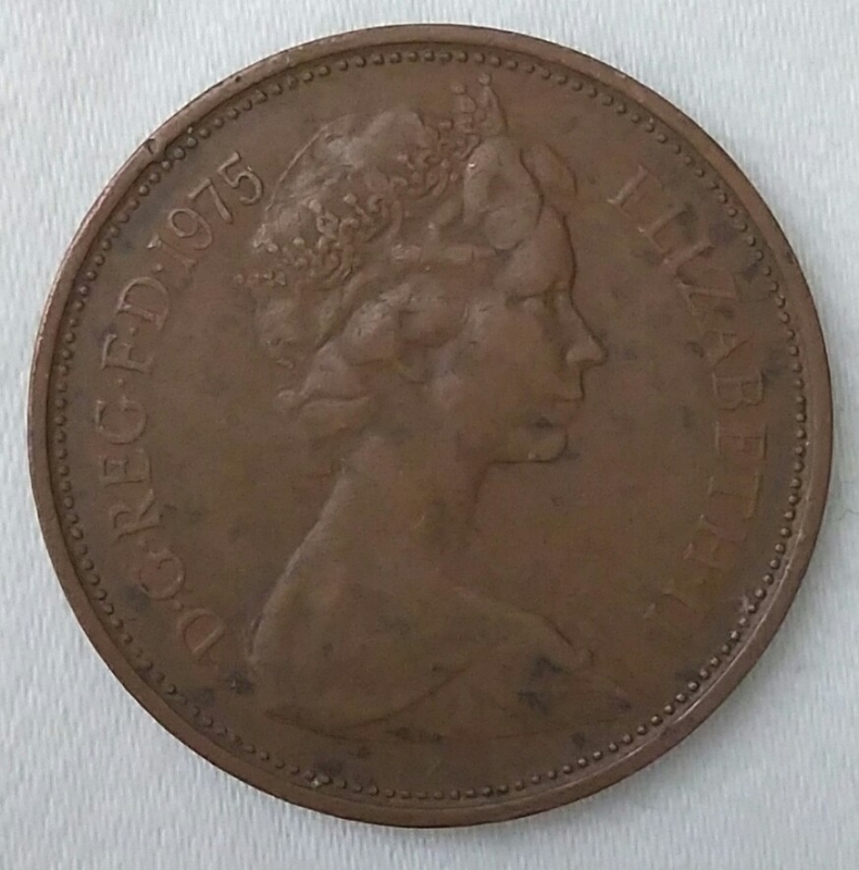 1975 two pence