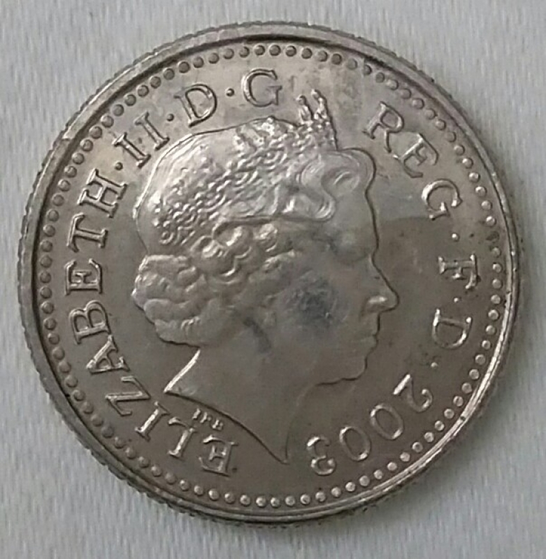 2003 five pence