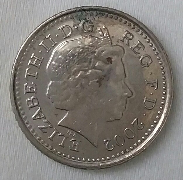2002 five pence