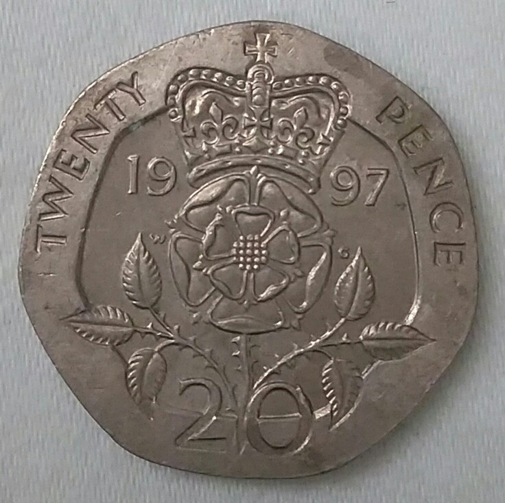 1987 twenty pence