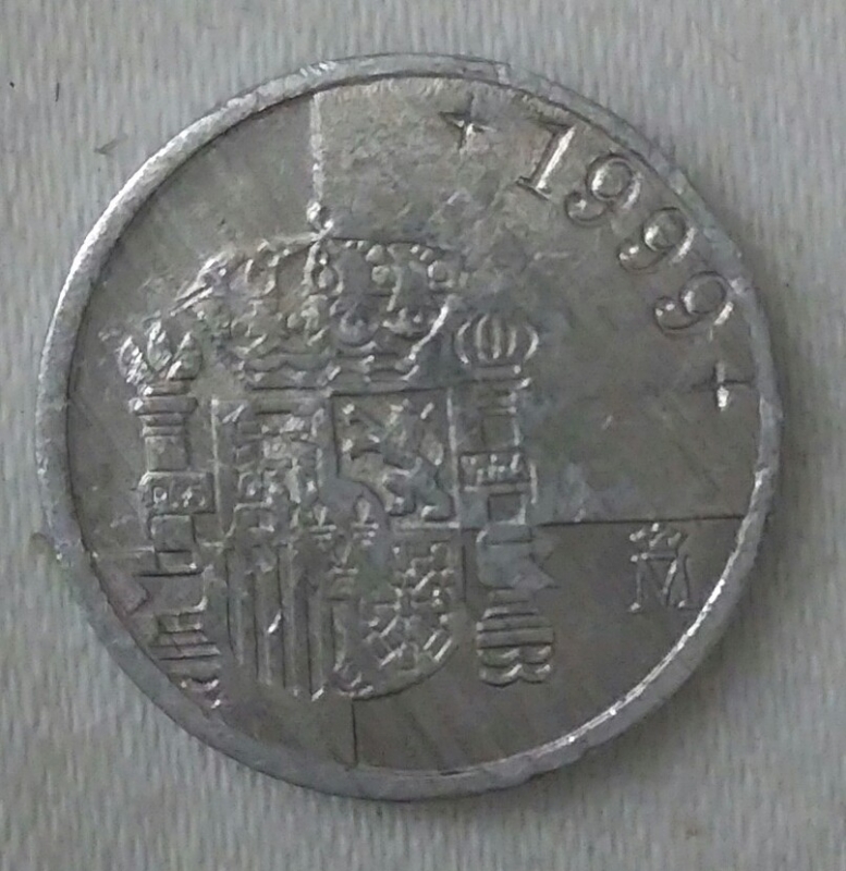 1999 - 1 peseta