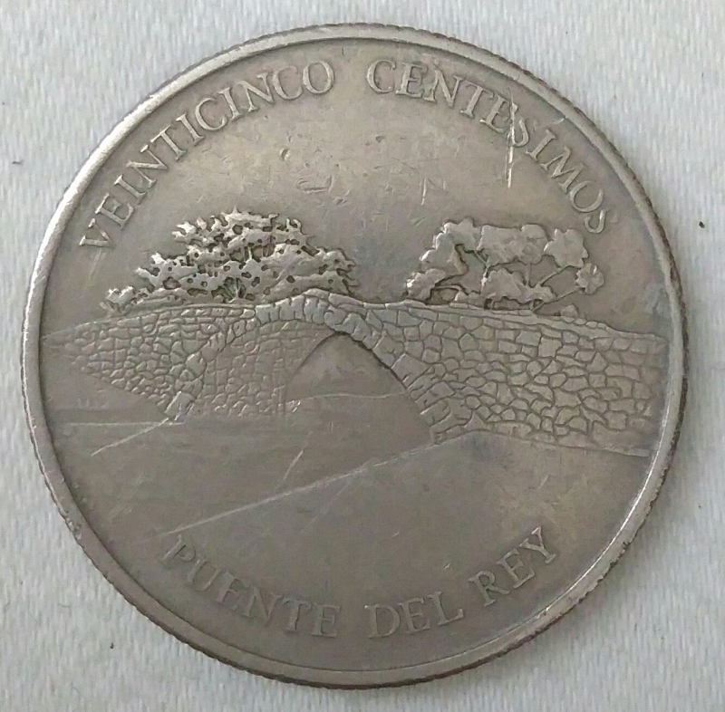 2005 - veinticinco centesimos