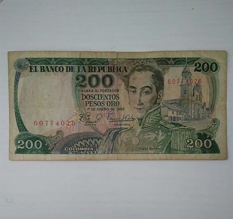 1982 - 200 pesos