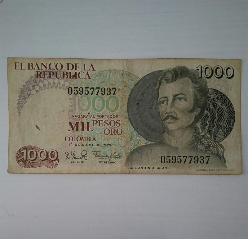 1979 - 1000 pesos