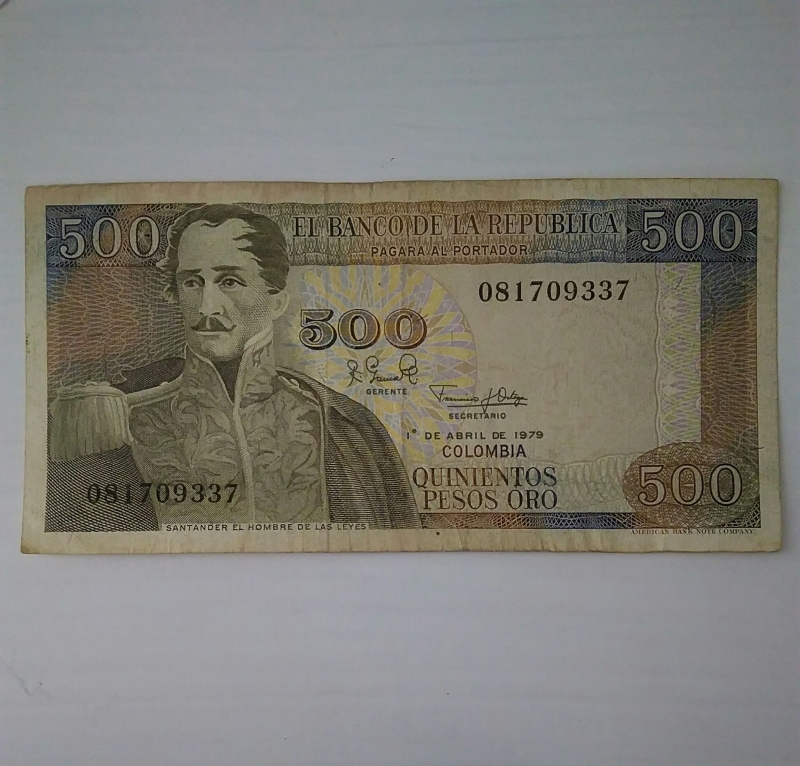 1979 - 500 pesos