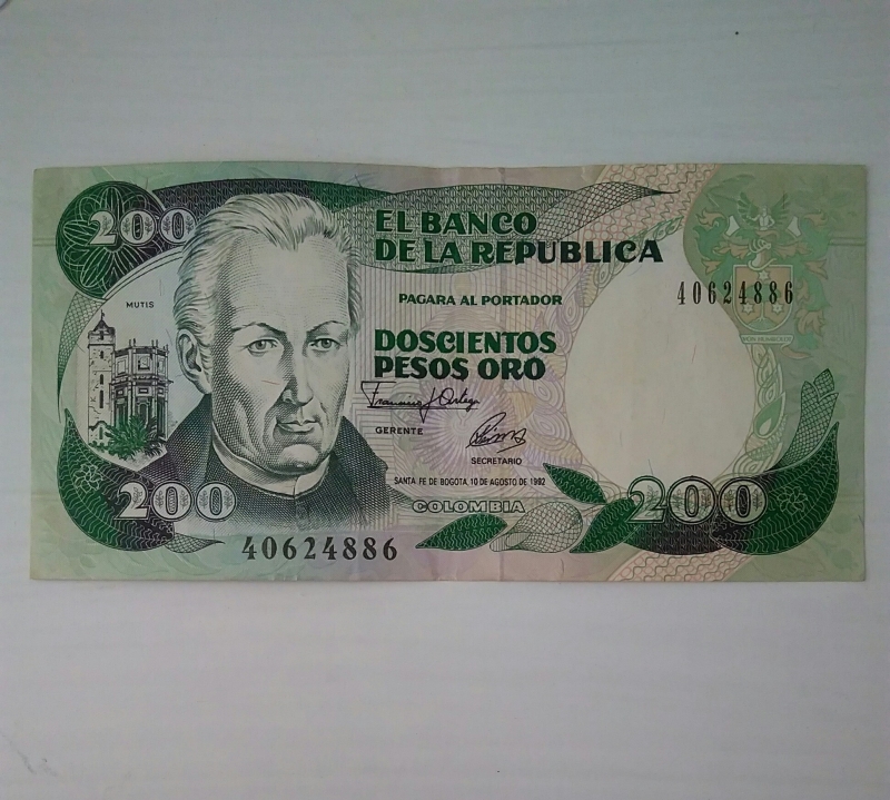 1992 - 200 pesos