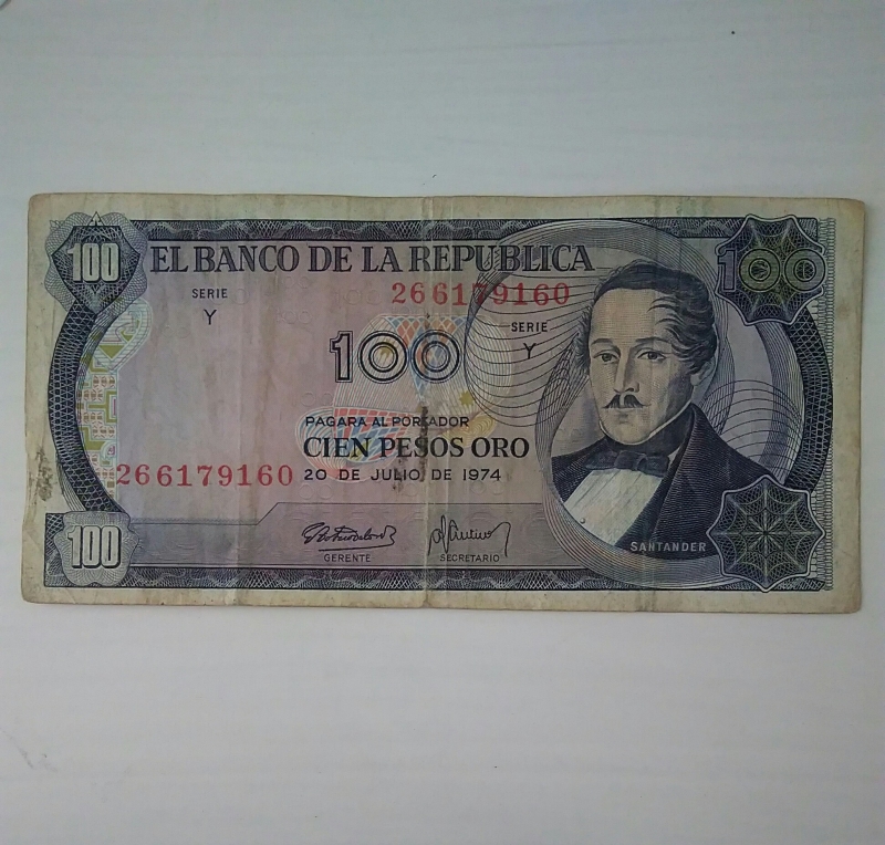 1974 - 100 pesos