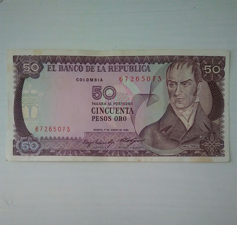 1985 - 50 pesos