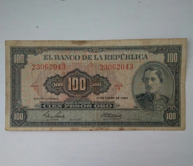 1964 - 100 pesos