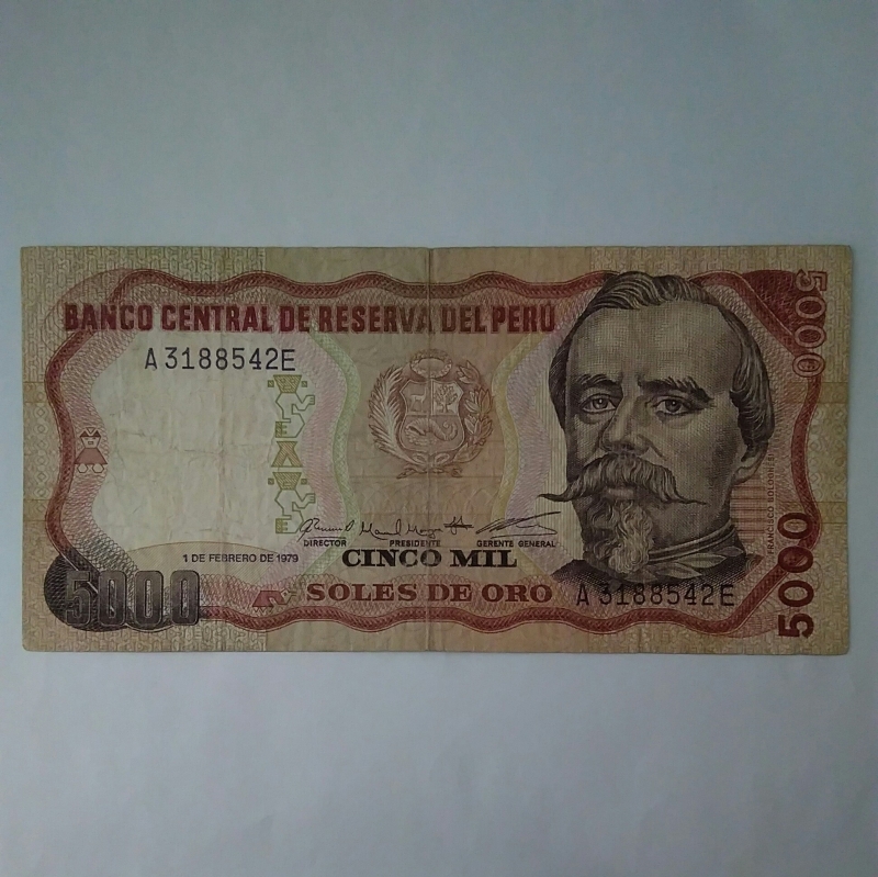 1979 - 5000 soles oro