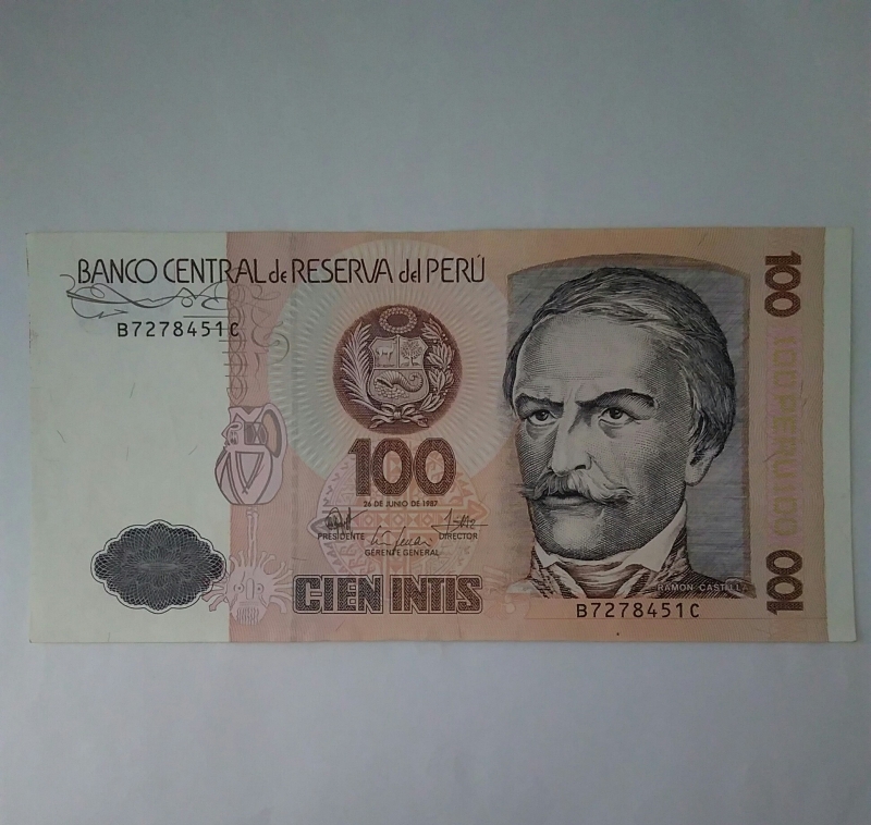 1987 -  100 Intis