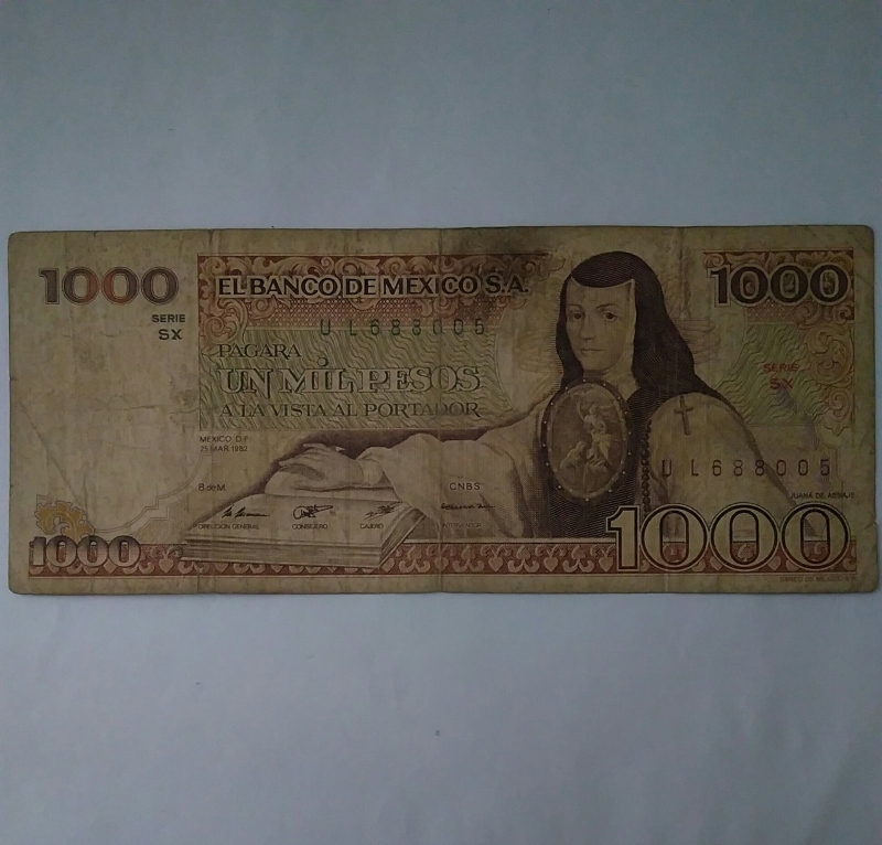 1982 - 1.000 pesos