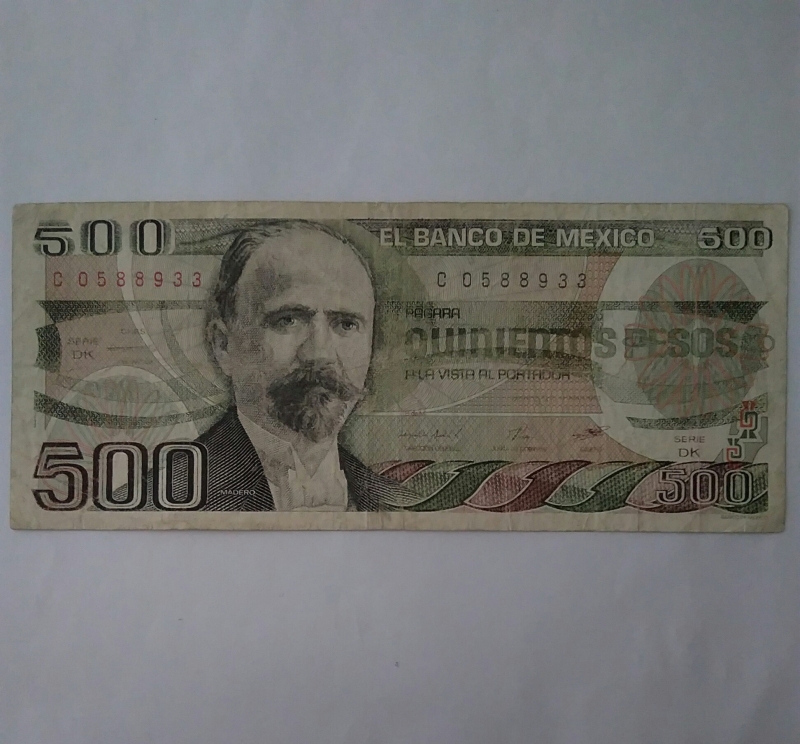 500 pesos