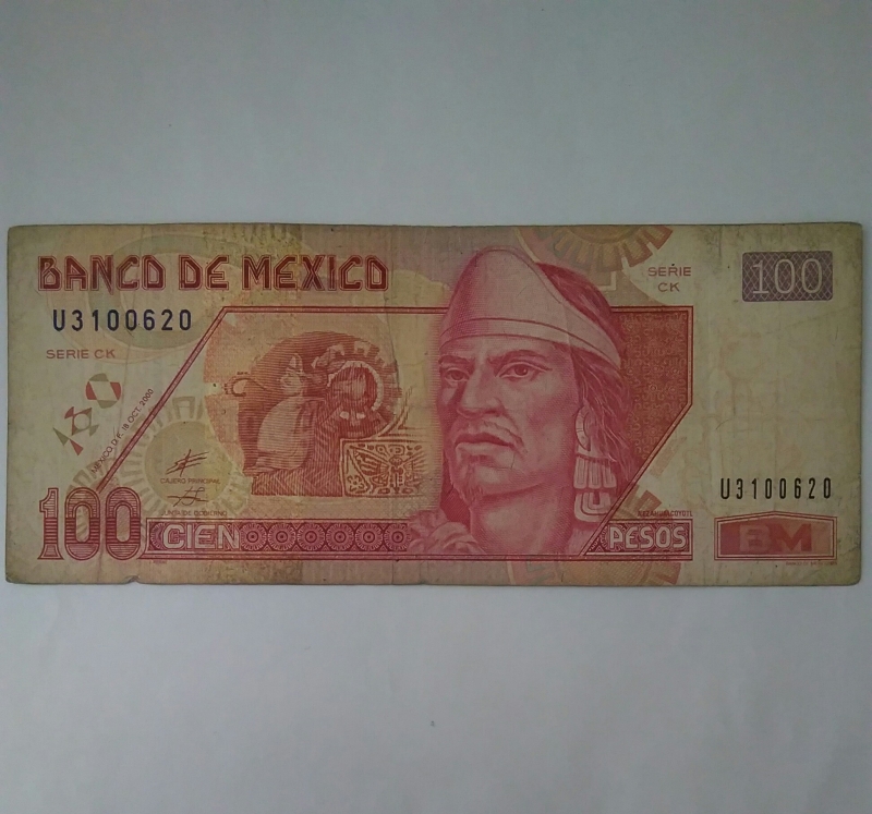 2000 - 100 pesos