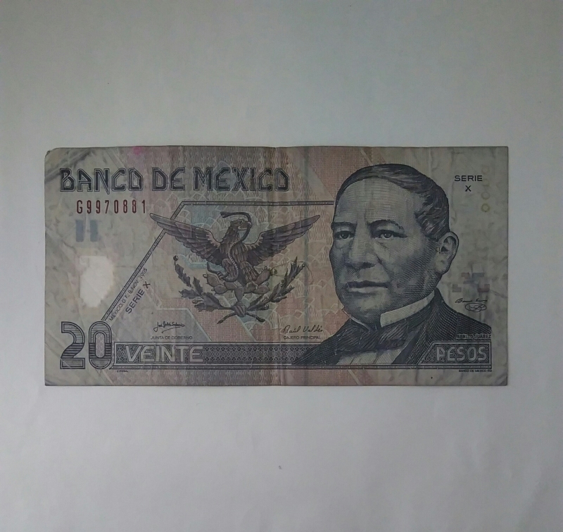 2005 - 20 pesos