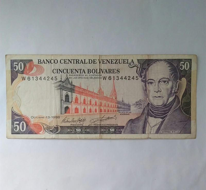1998 - 50 bolivares