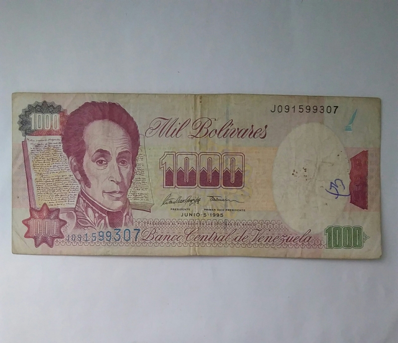 1995 - 1.000 bolivares