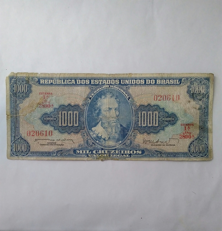 1000 cruzeiros