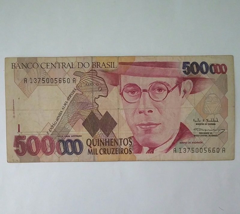 500.000 cruzeiros