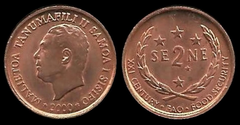 Samoa: 2 Sene (F.A.O.) 1999 km122