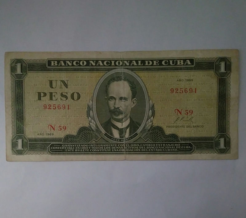 1969 - 1 peso