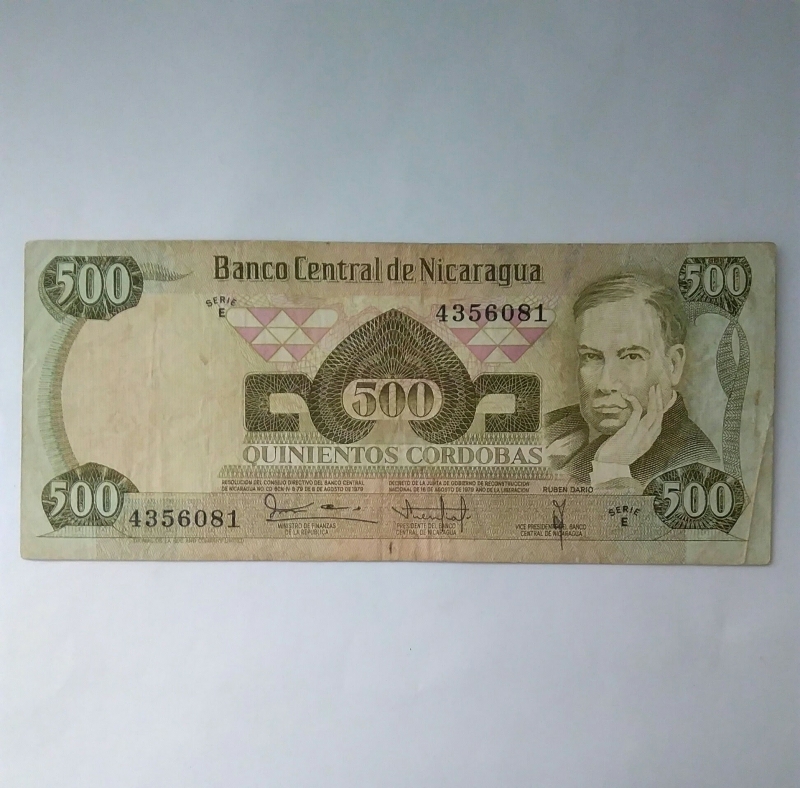 500 cordobas