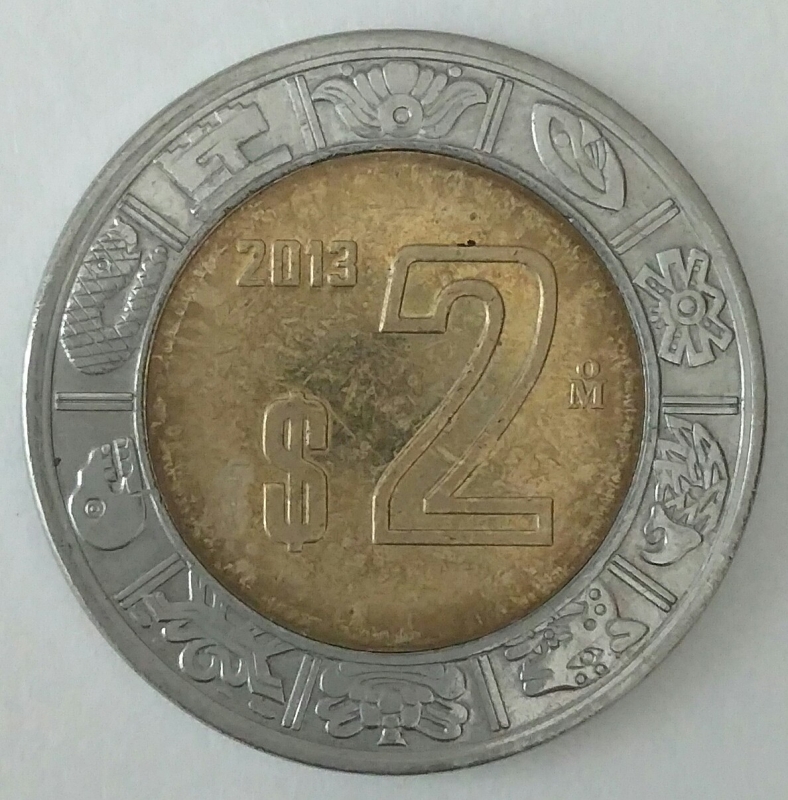 2013 dos pesos