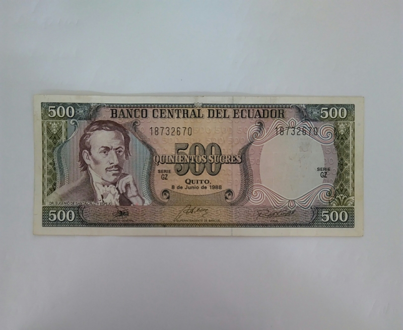 1988 - 500 sucres