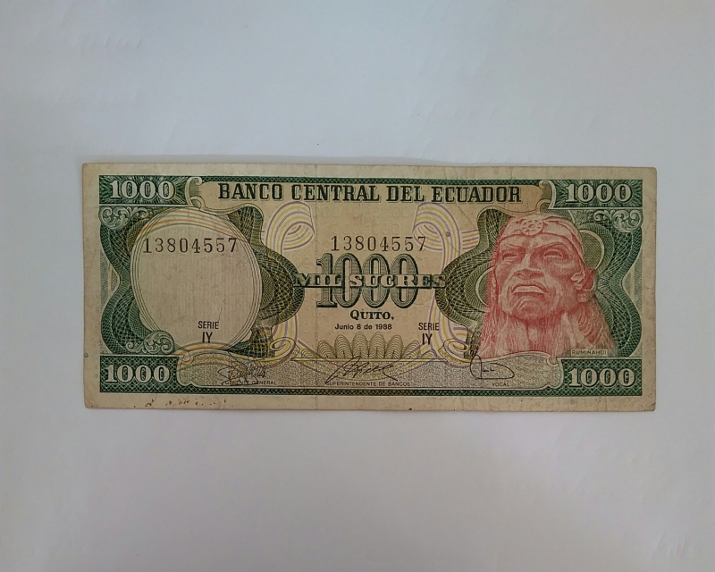 1988 - 1000 sucres