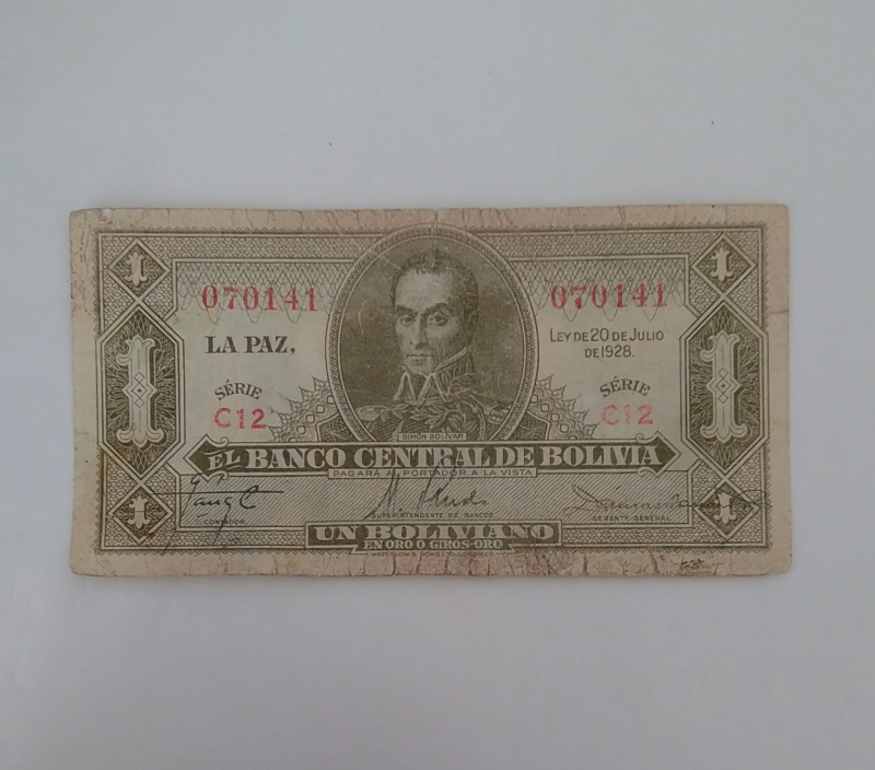 Un bolivio