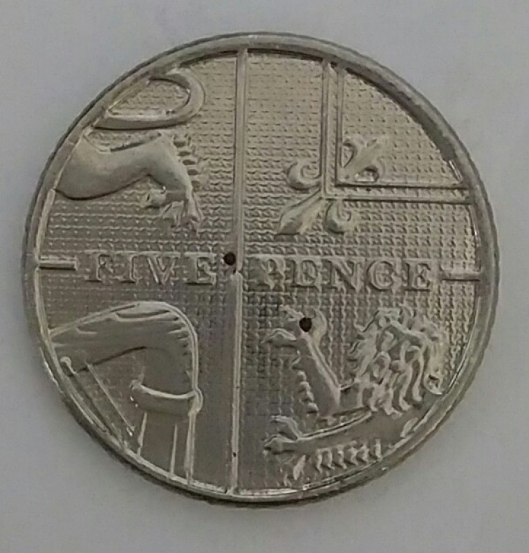2014 - five pence