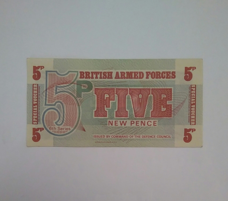 1971 - 5 new pence