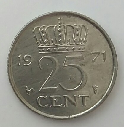 1971 - 25 cent