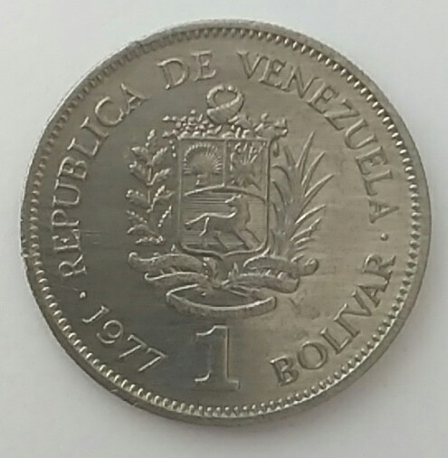 1977 - 1 Bol�var 